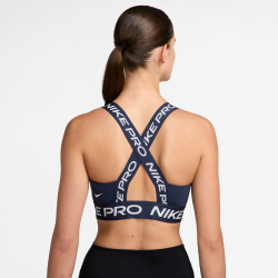 NIKE Pro Light-Support Sport-BH Damen 410 - midnight...
