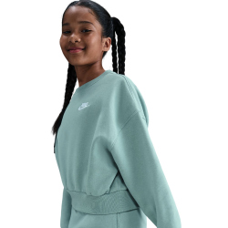 NIKE Sportswear Club Fleece Boxy Crewneck Sweatshirt...