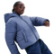 NIKE Sportswear Classic Puffer Therma-FIT Kapuzen-Steppjacke Damen 499 - world indigo/white XS