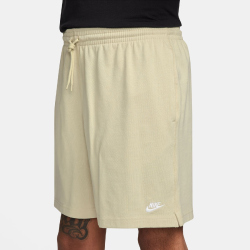 NIKE Club Knit Sweatshorts Herren 229 - lt khaki/white S