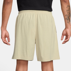 NIKE Club Knit Sweatshorts Herren 229 - lt khaki/white S