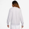 NIKE Club French Terry Sweatshirt Herren 051 - birch heather/white XS