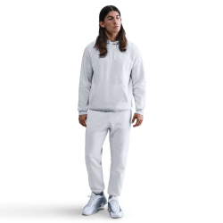 NIKE Club Fleece Jogginghose Herren 051 - birch heather/white/white S
