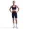 NIKE Indy High Support Padded Adjustable Sport-BH Damen 410 - midnight navy S