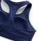 NIKE Swoosh Medium Support Padded Sport-BH Damen 410 - midnight navy/white XL