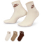 3er Pack NIKE Everyday Essential Ankle Socken 904 - multi-color 38-42