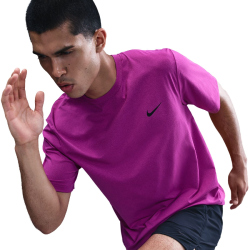 NIKE UV Hyverse Dri-FIT kurzarm Fitnessshirt Herren 551 -...