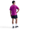 NIKE UV Hyverse Dri-FIT kurzarm Fitnessshirt Herren 551 - vivid purple/black S