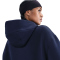 NIKE Sportswear Phoenix Fleece Oversized Hoodie Damen 411 - midnight navy/sail XS
