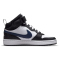 NIKE Court Borough Mid 2 Sneaker Kinder 161 - white/university red-white-black 36