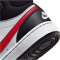 NIKE Court Borough Mid 2 Sneaker Kinder 161 - white/university red-white-black 36