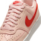 NIKE Court Vision Low-Top Sneaker Damen 605 - washed coral/picante red-picante red 42.5