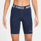 NIKE Pro 365 8" Shorts Damen 410 - midnight navy/white XS