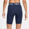 NIKE Pro 365 8" Shorts Damen 410 - midnight navy/white XS