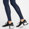 NIKE Pro Tights Damen 410 - midnight navy/white L