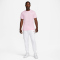 NIKE Sportswear Freizeit T-Shirt Herren 665 - pink foam /white M