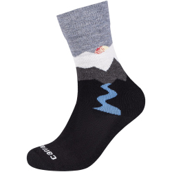 camano Merinowolle Trekkingsocken 9999 - black 35-38