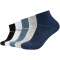 5er Pack camano Mesh Ventilation Quarter Socken 5790 - insignia blue 35-38