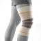 BAUERFEIND SPORTS Outdoor Knie Kompressionsbandage sandstone S