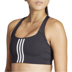 adidas Powerimpact Medium-Support 3-Streifen Sport-BH Damen