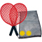 Schildkroet Soft Beachtennis-Set 099 - schwarz-rot