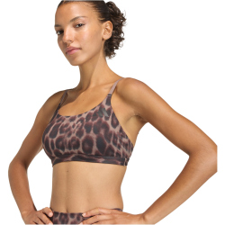 adidas Optime Essentials Workout Leopard Light Support Sport-BH Damen