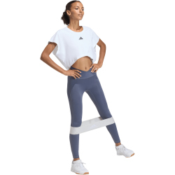 adidas 3-Streifen Studio All Me X-Over 7/8-Leggings Damen