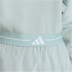 adidas Hyperglam 3-Streifen Cropped Crew Neck Sweatshirt Damen