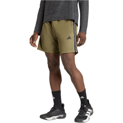 adidas Workout Essentials All-Set 3-Streifen Knit Trainingsshorts Herren