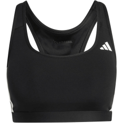 adidas Optime Essentials Workout 3-Streifen Mid Support Sport-BH Damen