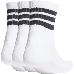 3er Pack adidas 3-Streifen Cushioned Sportswear Mid Cut Socken