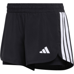 adidas Pacer Workout Woven 2in1 Trainingsshorts Damen...