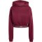 adidas Hyperglam Cropped Hoodie Damen KC7665 - maroon L