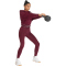 adidas Hyperglam Cropped Hoodie Damen KC7665 - maroon L