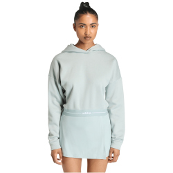 adidas Hyperglam Cropped Hoodie Damen KC7663 - wonder sage L