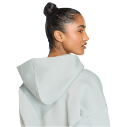 adidas Hyperglam Cropped Hoodie Damen KC7663 - wonder sage L