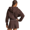 adidas Hyperglam Cropped Hoodie Damen KA8885 - aurora coffee XL