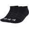 3er Pack adidas Thin&Light Sportswear No Show Socken KD6719 - black/black/white 28-30