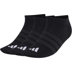 3er Pack adidas Thin&Light Sportswear No Show Socken KD6719 - black/black/white 31-33