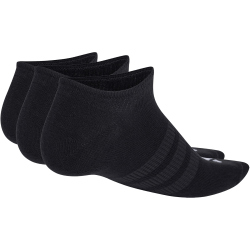 3er Pack adidas Thin&Light Sportswear No Show Socken KD6719 - black/black/white 31-33
