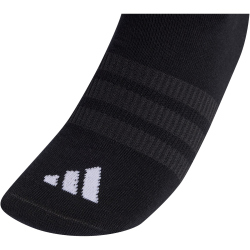 3er Pack adidas Thin&Light Sportswear No Show Socken KD6719 - black/black/white 31-33