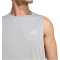 adidas Adi365 Running Essentials Lauftanktop Herren KB5970 - medium grey heather XXL