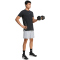 adidas Workout Essentials Base Melange Woven Trainingsshorts Herren KD2849 - halo silver mel L/7"