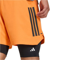 adidas D4T Power 3-Streifen Trainingsshorts Herren KA1197 - pure orange XS/5"