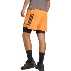 adidas D4T Power 3-Streifen Trainingsshorts Herren KA1197 - pure orange XS/5"