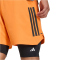 adidas D4T Power 3-Streifen Trainingsshorts Herren KA1197 - pure orange XS/5"