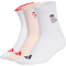 3er Pack adidas Graphic Socken KC5644 - wonder quartz/white/pure ruby 43-45