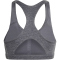 adidas Optime Essentials Workout Heather Mid Support Sport-BH Damen KE7868 - grey four mel XS