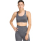 adidas Optime Essentials Workout Heather Mid Support Sport-BH Damen KE7868 - grey four mel XS