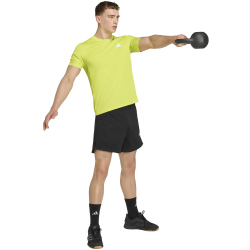 adidas Workout Essentials Base Trainingsshirt Herren KD5472 - semi solar yellow M